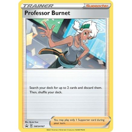 Professor Burnet - SWSH167 SWSH167/307 - SWSH Sword & Shield Promo Cards