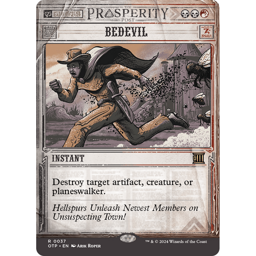 Bedevil (OTP-037) - Breaking News: (Showcase) (Borderless)