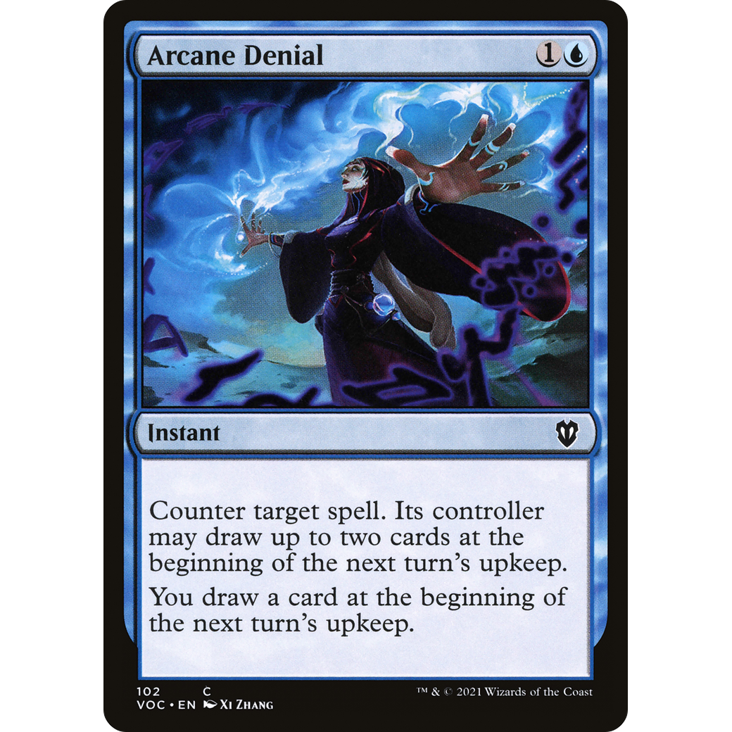 Arcane Denial (VOC-102) - Crimson Vow Commander