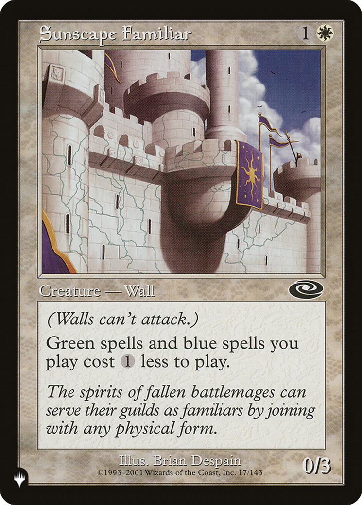 Sunscape Familiar (LIST-17/143) - The List