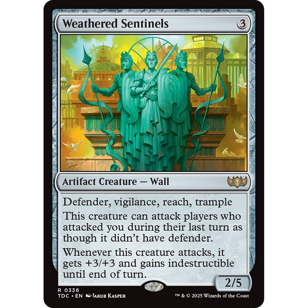 Weathered Sentinels (TDC-336) - Commander: Tarkir: Dragonstorm