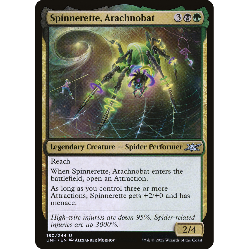 Spinnerette, Arachnobat (UNF-180) - Unfinity