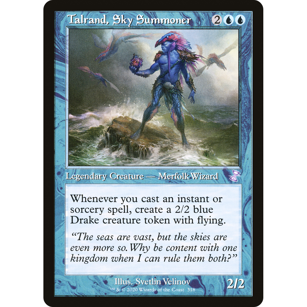 Talrand, Sky Summoner (TSR-318) - Time Spiral Remastered