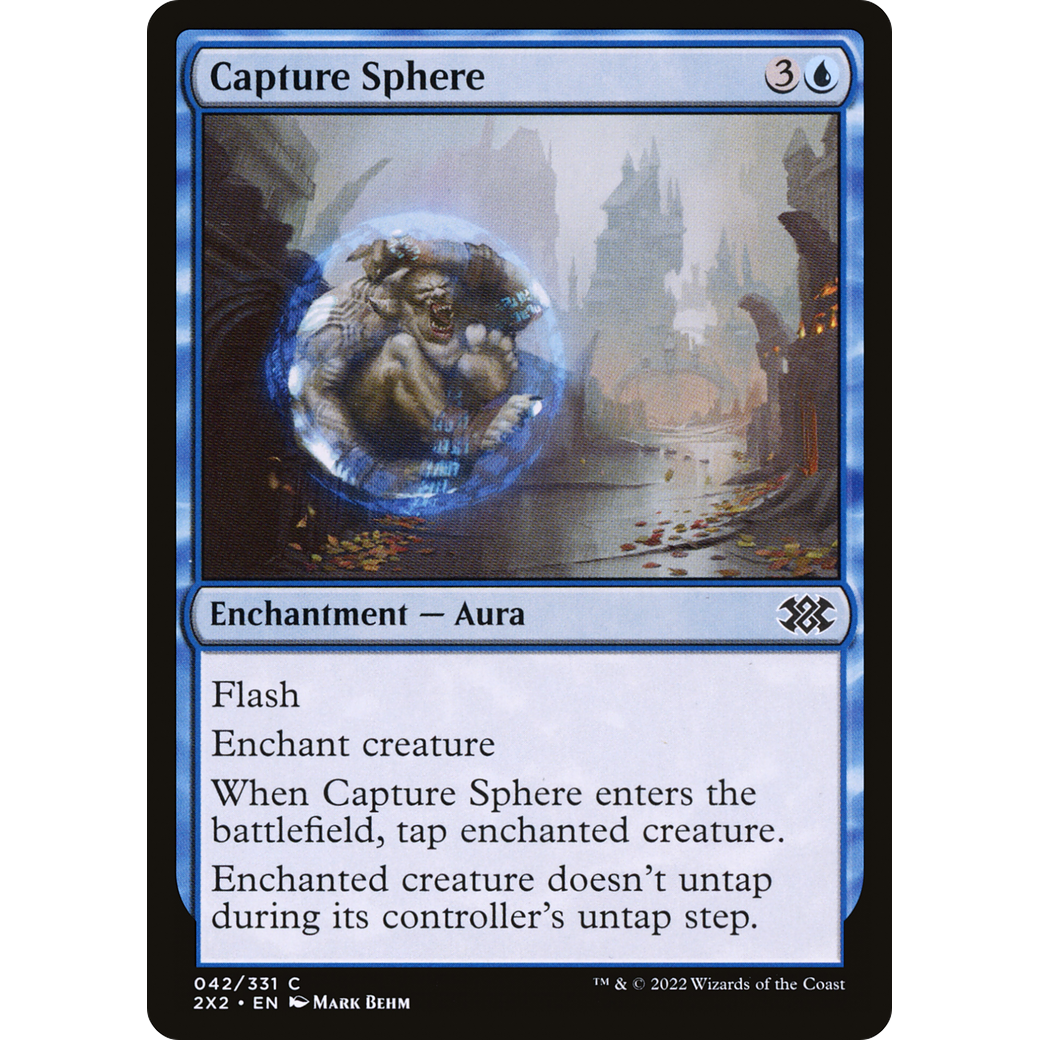 Capture Sphere (2X2-042) - Double Masters 2022 Foil