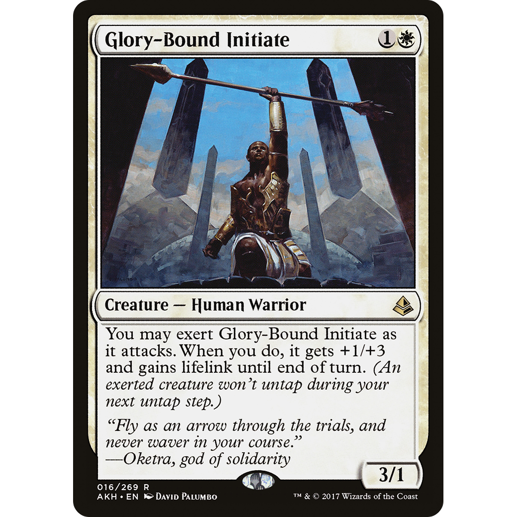 Glory-Bound Initiate (AKH-016) - Amonkhet