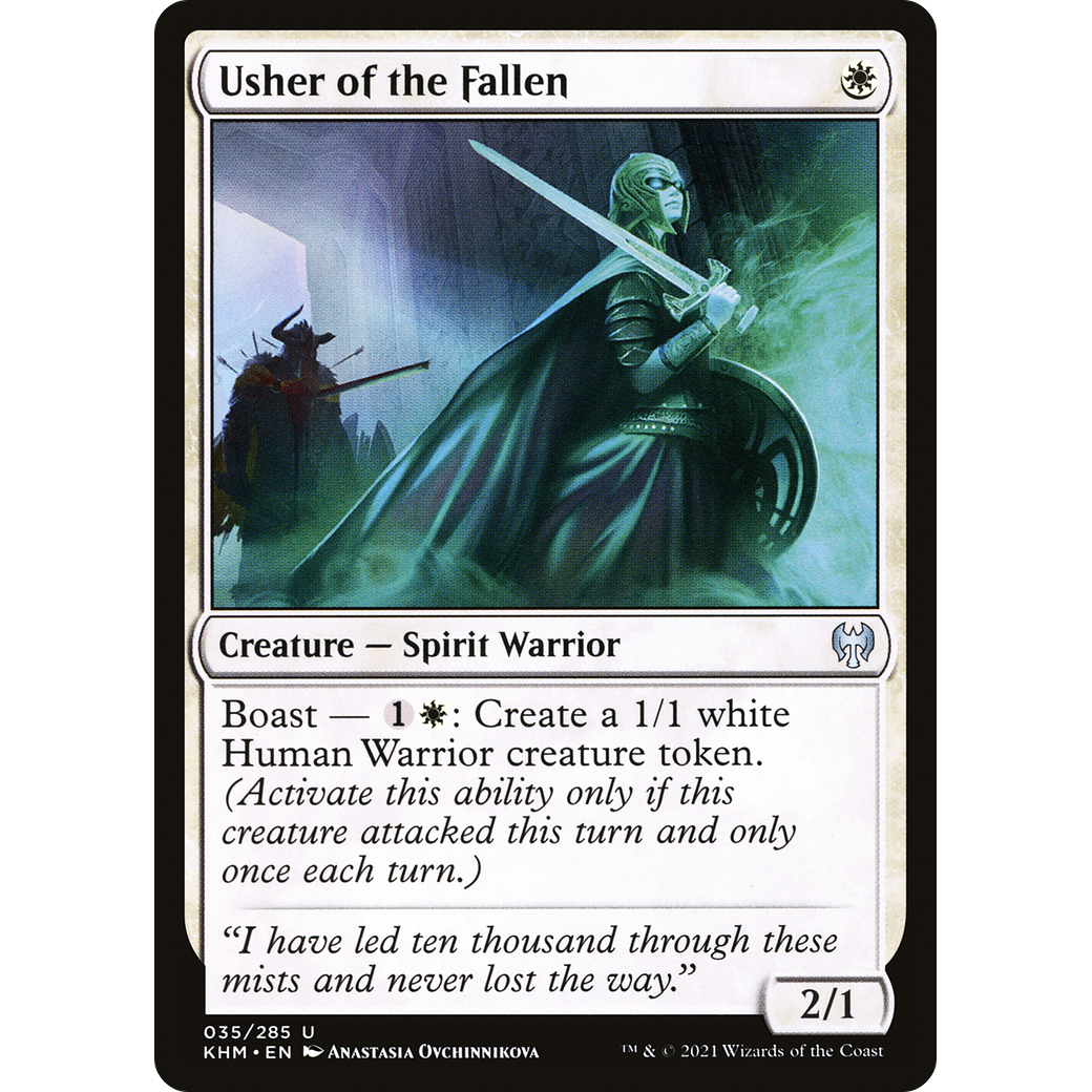 Usher of the Fallen (KHM-035) - Kaldheim Foil