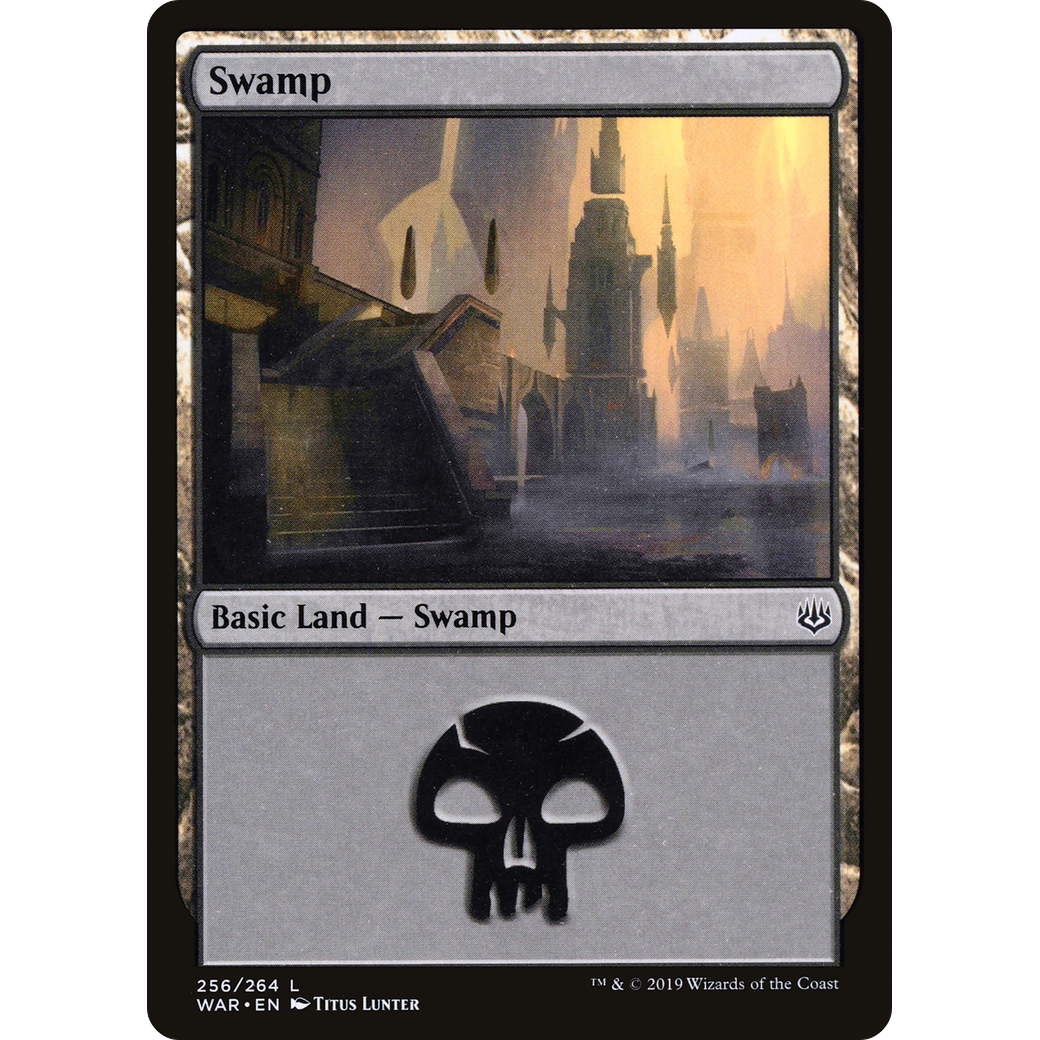 Swamp (256) (WAR-256) - War of the Spark Foil