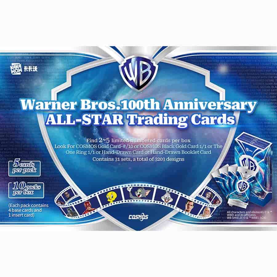 2024 Cosmos Warner Bros 100th Anniversary All-Star Trading Cards