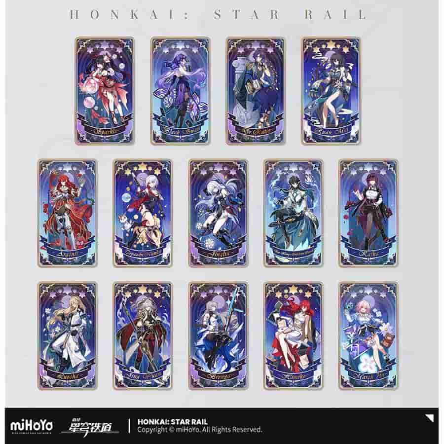 2024 Kakawow Holographic Tickets of Honkai Star Rail Box (Pre-Order Expected Release NOV 2024)