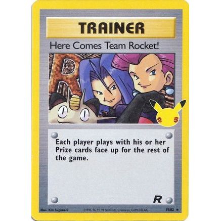 Here Comes Team Rocket! 15 - Celebrations Classic Collection Holofoil