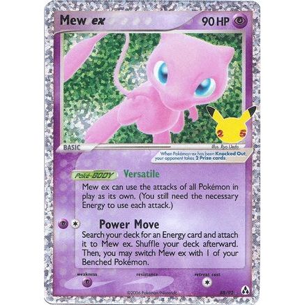 Mew ex 88/25 - Celebrations Classic Collection Holofoil