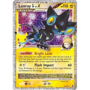 Luxray GL LV.X 109/25 - Celebrations Classic Collection Holofoil
