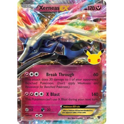Xerneas EX 97/25 - Celebrations Classic Collection Holofoil