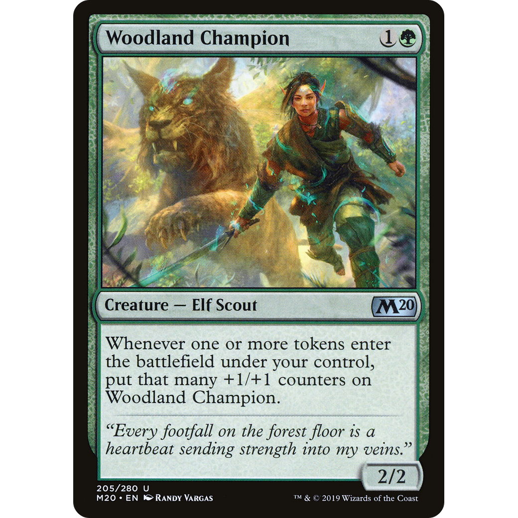 Woodland Champion (M20-205) - Core Set 2020