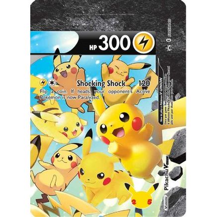 Pikachu V-Union - SWSH140 SWSH140/307 - SWSH Sword & Shield Promo Cards Holofoil