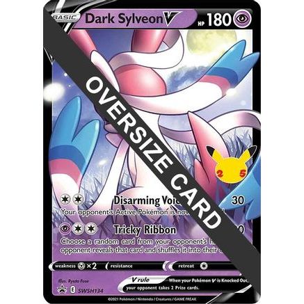 Dark Sylveon V - SWSH134 SWSH134 - Jumbo Cards Holofoil