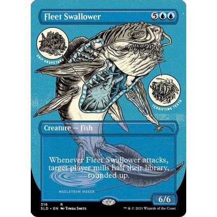Fleet Swallower (Foil Etched) (SLD-316) - Secret Lair Drop Series Foil