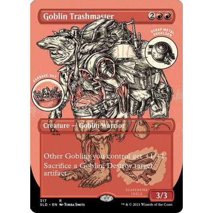 Goblin Trashmaster (Foil Etched) (SLD-317) - Secret Lair Drop Series Foil