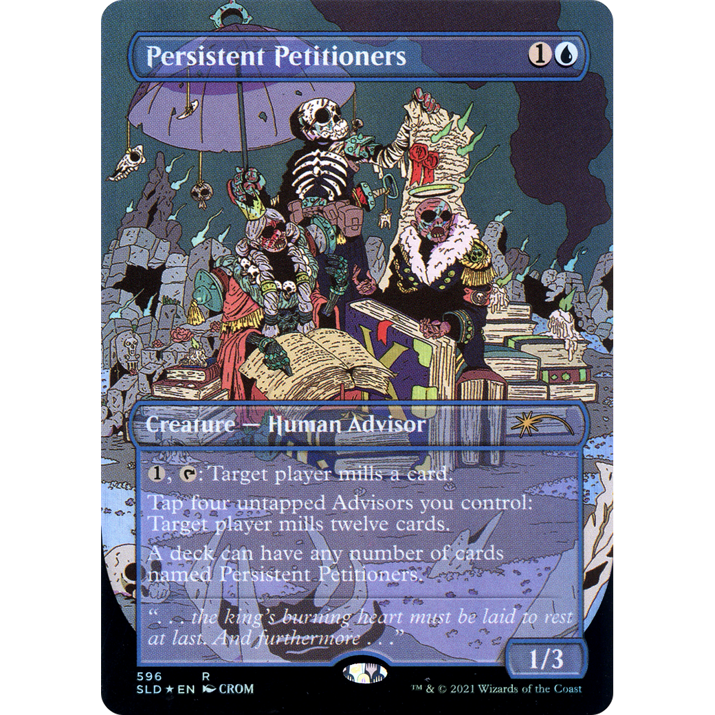 Persistent Petitioners (596) (SLD-596) - Secret Lair Drop (Borderless) Foil
