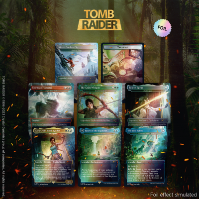 Magic the Gathering: Secret Lair x Tomb Raider