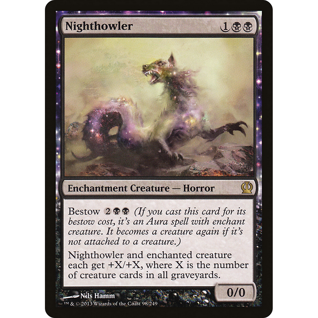 Nighthowler (THS-098) - Theros: (enchantment)