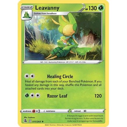 Leavanny 11/264 - SWSH08 Fusion Strike Reverse Holofoil