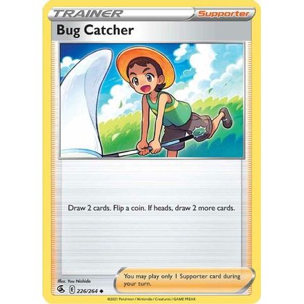 Bug Catcher 226/264 - SWSH08 Fusion Strike Reverse Holofoil