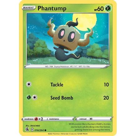 Phantump 16/264 - SWSH08 Fusion Strike