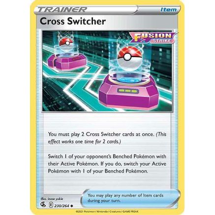Cross Switcher 230/264 - SWSH08 Fusion Strike Reverse Holofoil