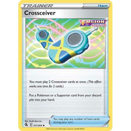 Crossceiver 231/264 - SWSH08 Fusion Strike