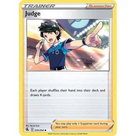 Judge 235/264 - SWSH08 Fusion Strike Reverse Holofoil