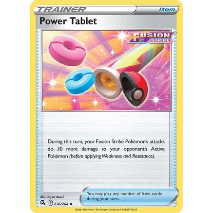 Power Tablet 236/264 - SWSH08 Fusion Strike Reverse Holofoil