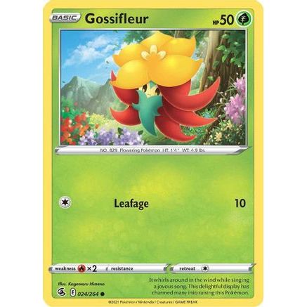 Gossifleur 24/264 - SWSH08 Fusion Strike Reverse Holofoil