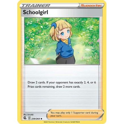 Schoolgirl 239/264 - SWSH08 Fusion Strike
