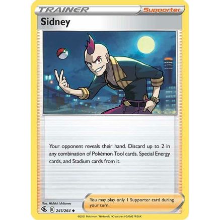 Sidney 241/264 - SWSH08 Fusion Strike Reverse Holofoil