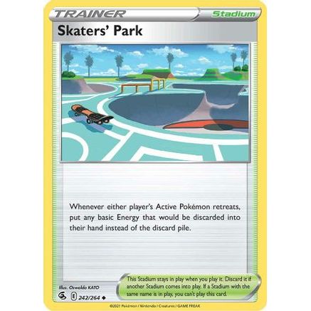 Skaters' Park 242/264 - SWSH08 Fusion Strike