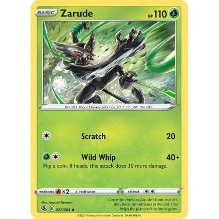 Zarude 27/264 - SWSH08 Fusion Strike