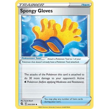 Spongy Gloves 243/264 - SWSH08 Fusion Strike Reverse Holofoil