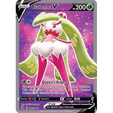 Tsareena V (Full Art) 246/264 - SWSH08 Fusion Strike Holofoil