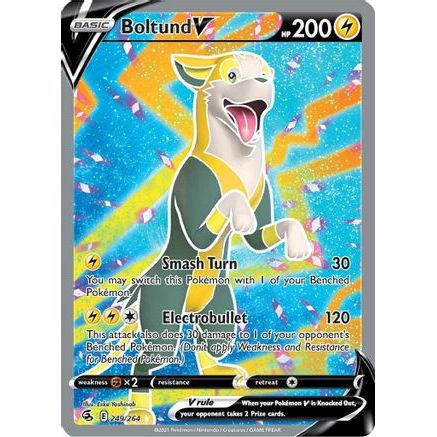 Boltund V (Full Art) 249/264 - SWSH08 Fusion Strike Holofoil