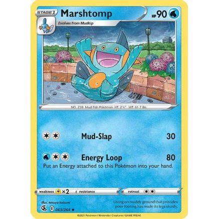 Marshtomp 63/264 - SWSH08 Fusion Strike