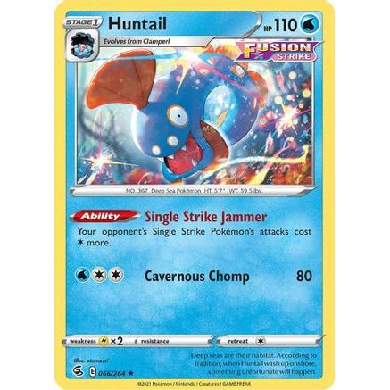 Huntail 66/264 - SWSH08 Fusion Strike