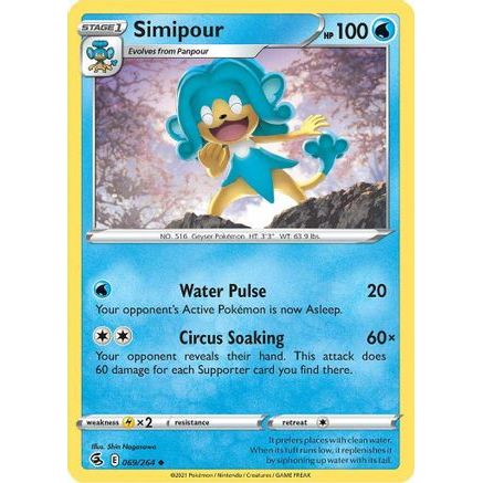 Simipour 69/264 - SWSH08 Fusion Strike