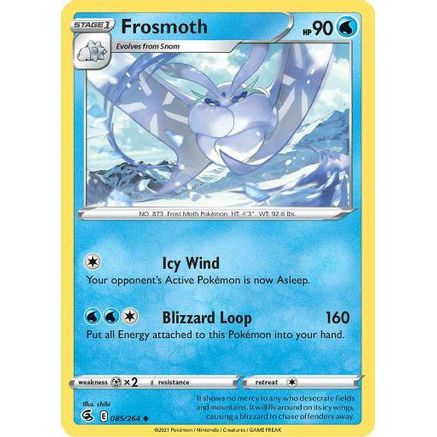Frosmoth 85/264 - SWSH08 Fusion Strike Reverse Holofoil
