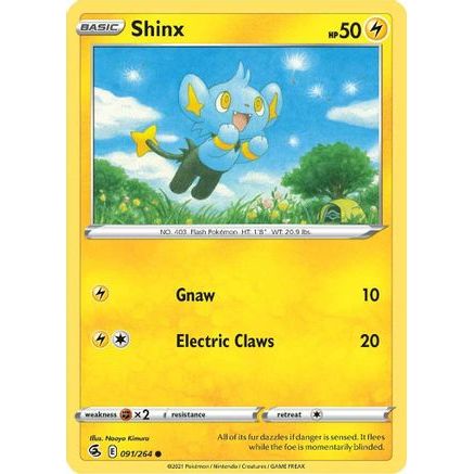 Shinx 91/264 - SWSH08 Fusion Strike