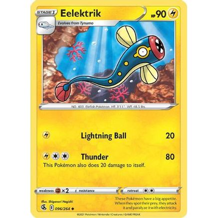 Eelektrik 96/264 - SWSH08 Fusion Strike Reverse Holofoil
