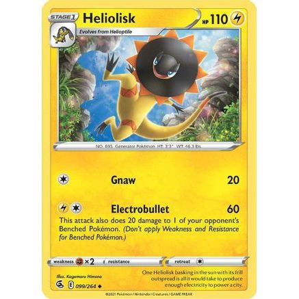 Heliolisk 99/264 - SWSH08 Fusion Strike Reverse Holofoil