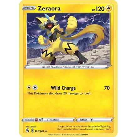 Zeraora 102/264 - SWSH08 Fusion Strike