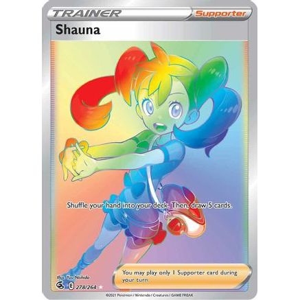 Shauna (Secret) 278/264 - SWSH08 Fusion Strike Holofoil