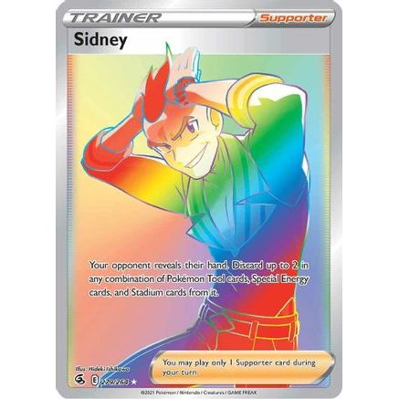 Sidney (Secret) 279/264 - SWSH08 Fusion Strike Holofoil